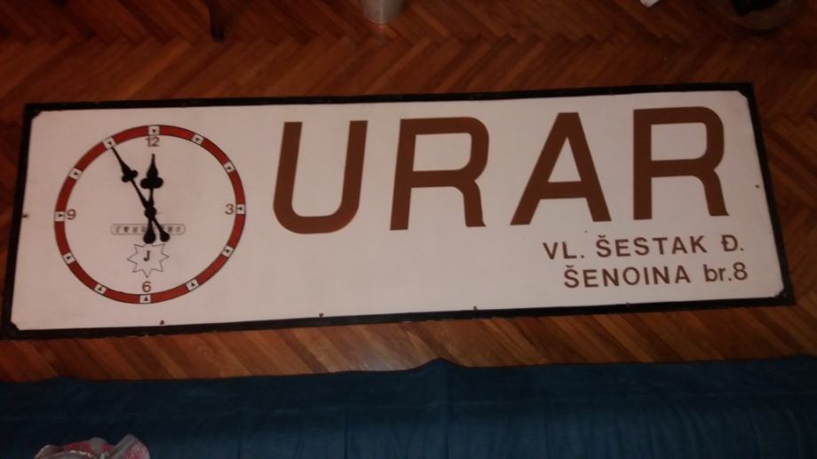 Stara reklama "URAR"