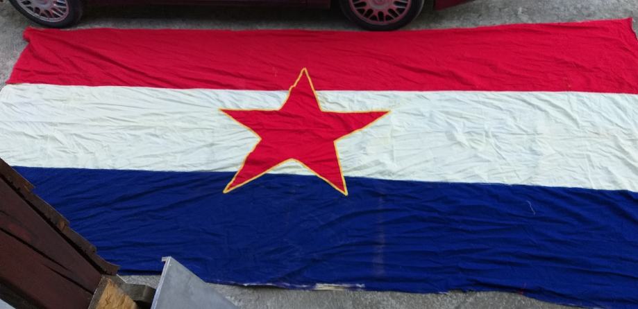 zastava sr hrvatske 450 cm sa 200 cm