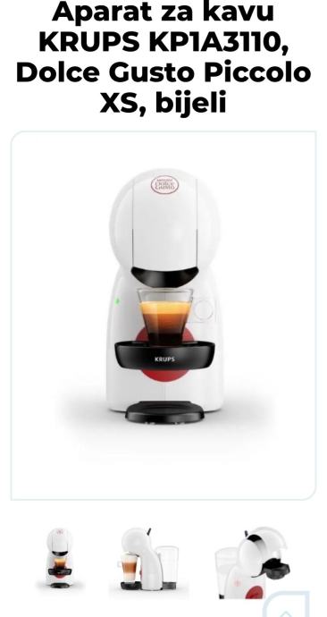 Dolce gusto Piccolo xs