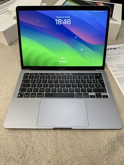 MacBook Pro M1 2020 - Space Gray - Touchbar - 13"/256GB/8GB RAM