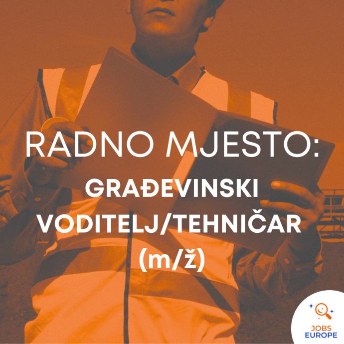 Građevinski voditelj/tehničar (m/ž)