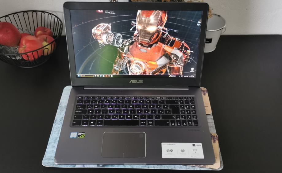 Gaming Laptop Asus VivoBook Pro,15.6 FHD IPS,I7 8750h,1050 4gb Vram