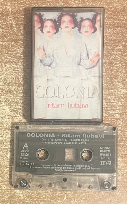 AUDIO KAZETA, COLONIA - RITAM LJUBAVI