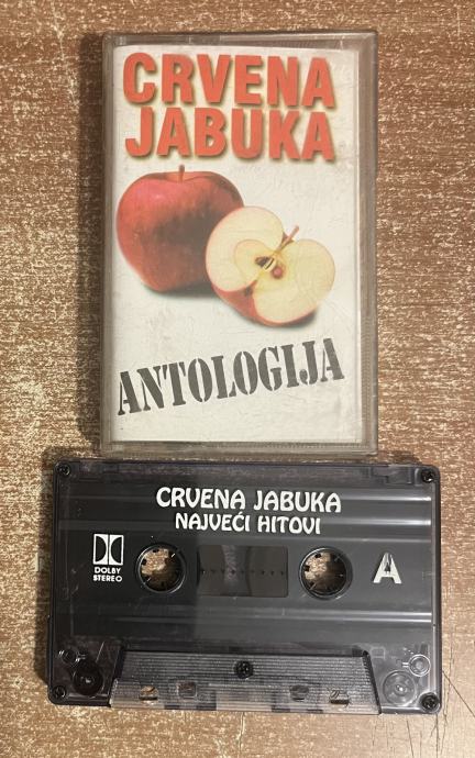 AUDIO KAZETA, CRVENA JABUKA - ANTOLOGIJA, NAJVEĆI HITOVI