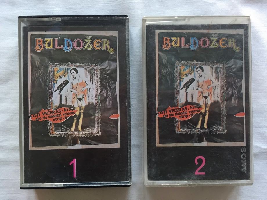 Buldožer - Ako ste slobodni večeras, obje kasete, Helidon 1982.