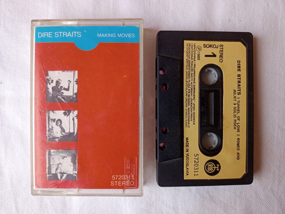 Dire Straits - Making Movies, glazbena kaseta, PGP RTB 1981.