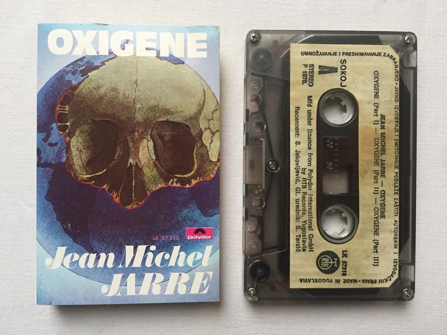 Jean-Michel Jarre ‎– Oxigene, glazbena kaseta, PGP RTB