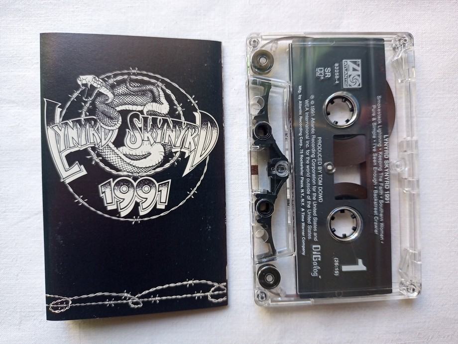 Lynyrd Skynyrd ‎– 1991, glazbena kaseta, Atlantic 1991., S.A.D.