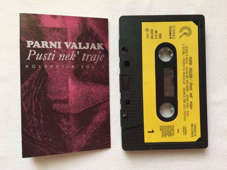 Parni valjak ‎– Pusti nek' traje - Kolekcija vol. 1, glazbena kaseta