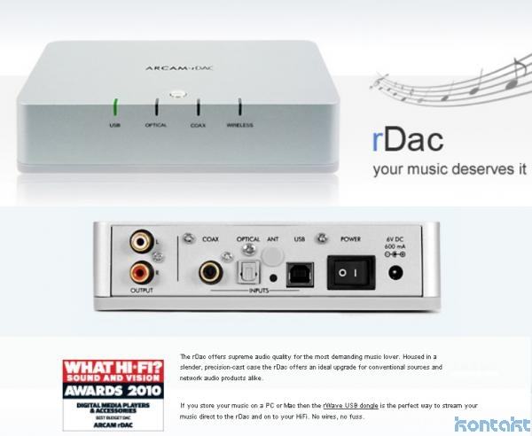 ARCAM rDAC izvrstan DAC s originalnim napajanjem