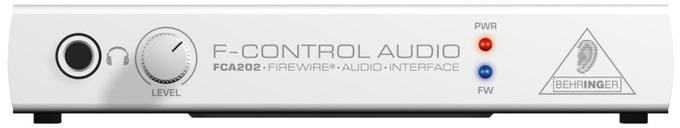 Как подключить behringer f control audio fca202