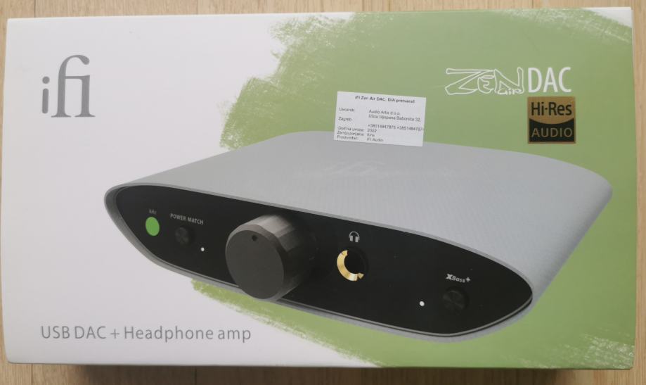 iFi Audio ZEN Air DAC - USB DAC + pojačalo za slušalice