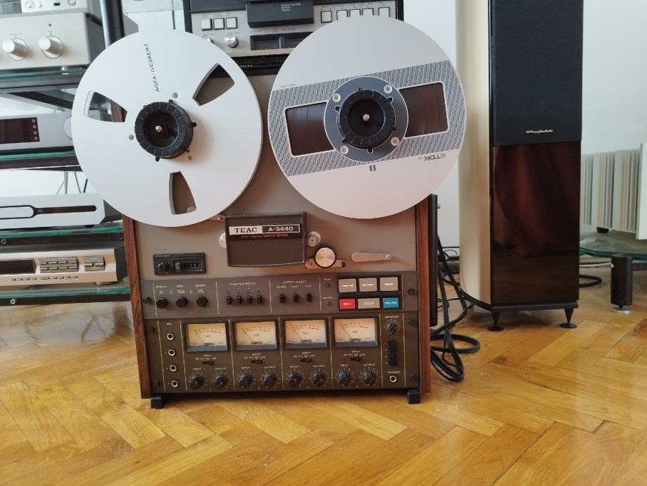 Magnetofon TEAC A-3440 sa dod.opremom iz vlastite kolekcije !