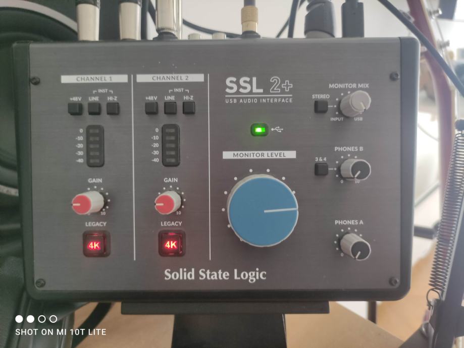 SSL 2+ audio interface