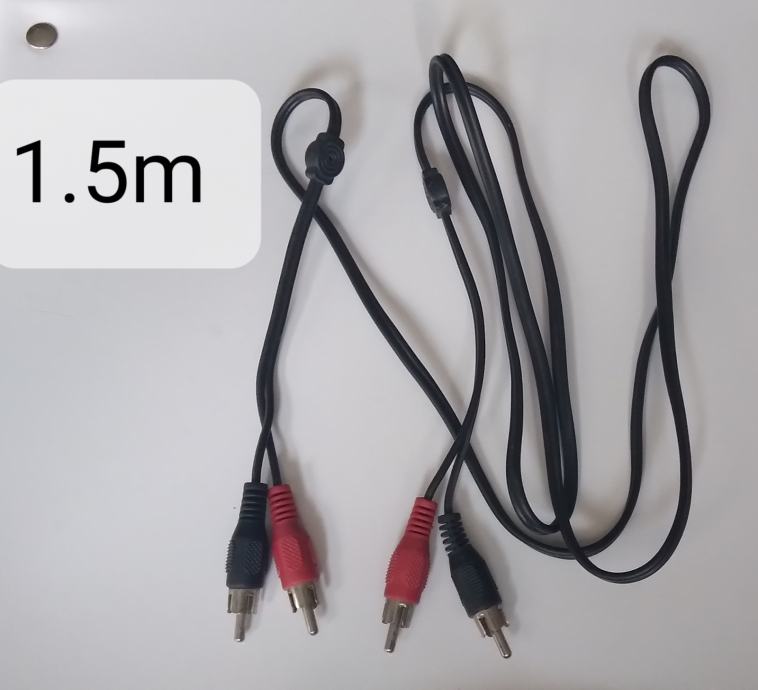 2xRCA(M) -&gt; 2xRCA(M) - 1.5m