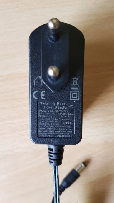 Adapter 12V, 2A