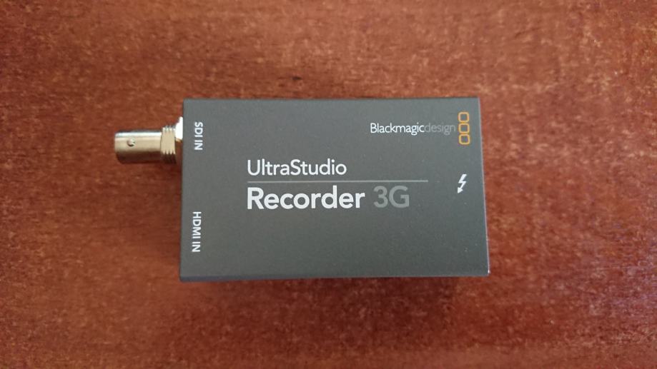 Blackmagic Design UltraStudio Recorder 3G – Portable Capture Device