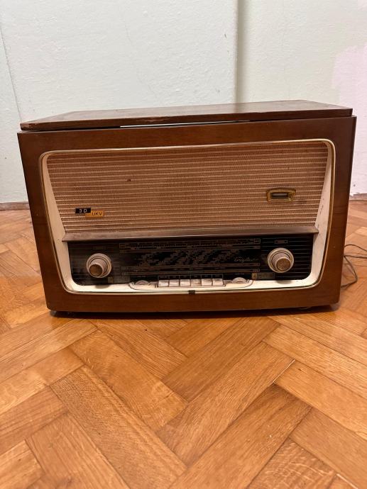 Radio gramofon Telekomunikacije Ljubljana Triglav 3D UKV RA 58W