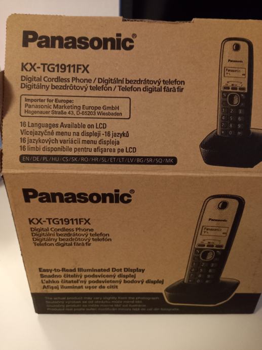 Telefon bezicni Panasonic KX-TG1911FX
