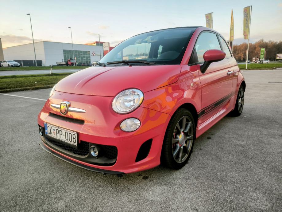 Abarth 500 595 cabrio, klima, sevisna knjiga. odlično stanje