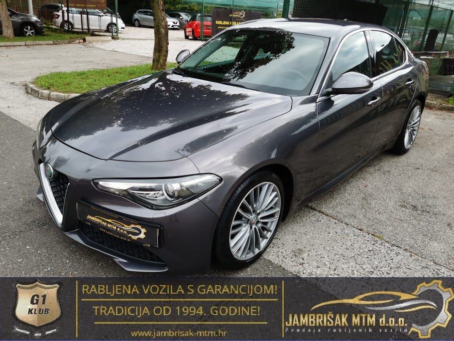 ⭐Alfa Romeo Giulia 2,2 JTD◽NAVI◽MRTVI KUT◽KAMERA◽JAMSTVO 12mj✔️⭐