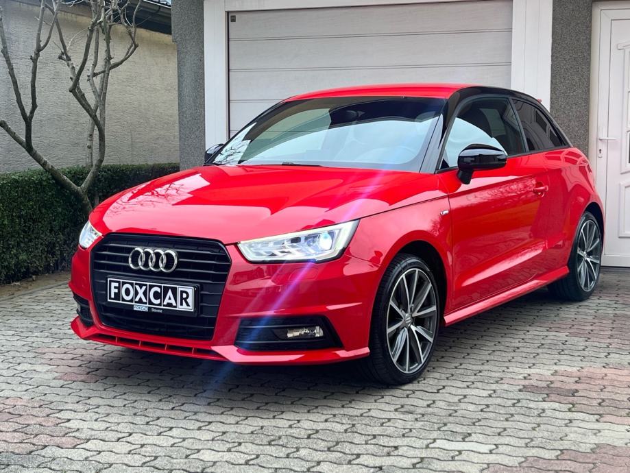 AUDI A1 3xS-line 1.6tdi 115ks 2017g 99tkm NAVI MF MATRIX LED 17”