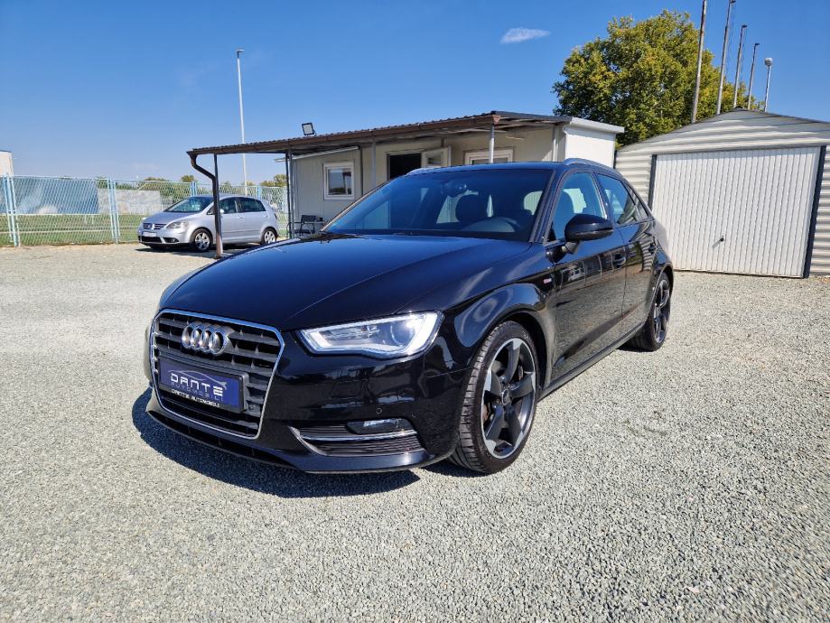 Audi A3 2,0 TDI 3x S-LINE REG 11/2024,ALU,KOŽA,SERVISNA,KREDIT,ZAMJENA