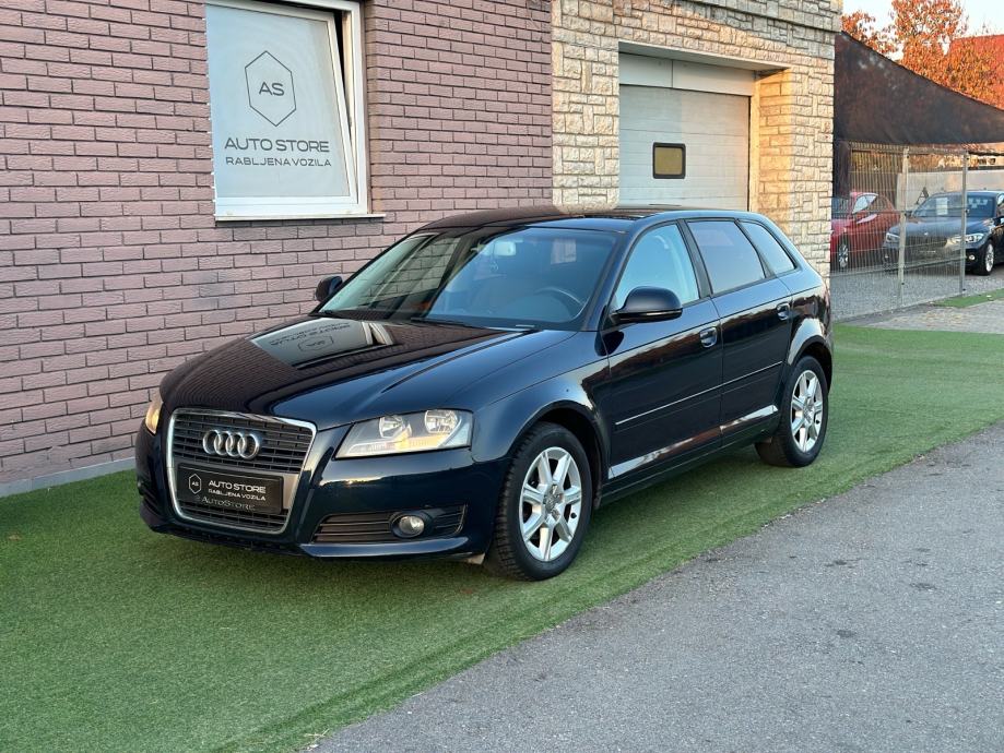 Audi A3 2,0 TDI • VEL. SERVIS, NAVIGACIJA, NOVO KVAČILO, AUT.DV.KLIMA