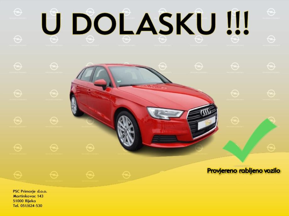 Audi A3 Sportback 35 TDI S-tronic, 150ks, navigacija, kamera, jamstvo