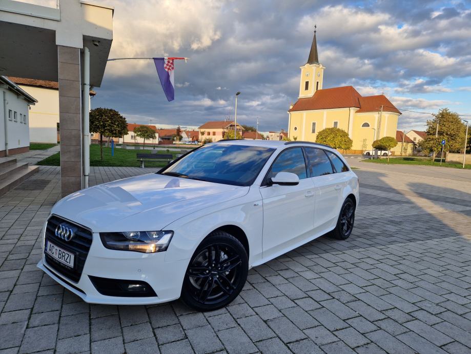 Audi A4 2,0 TDI 105kw,crno nebo,alu18,navigacija,senzori,grijanje sjed