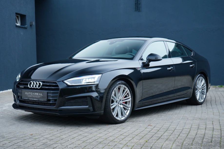 Audi A5 Sportback 45 S-line x3 LED navi koža gr.sj. BlackPAck