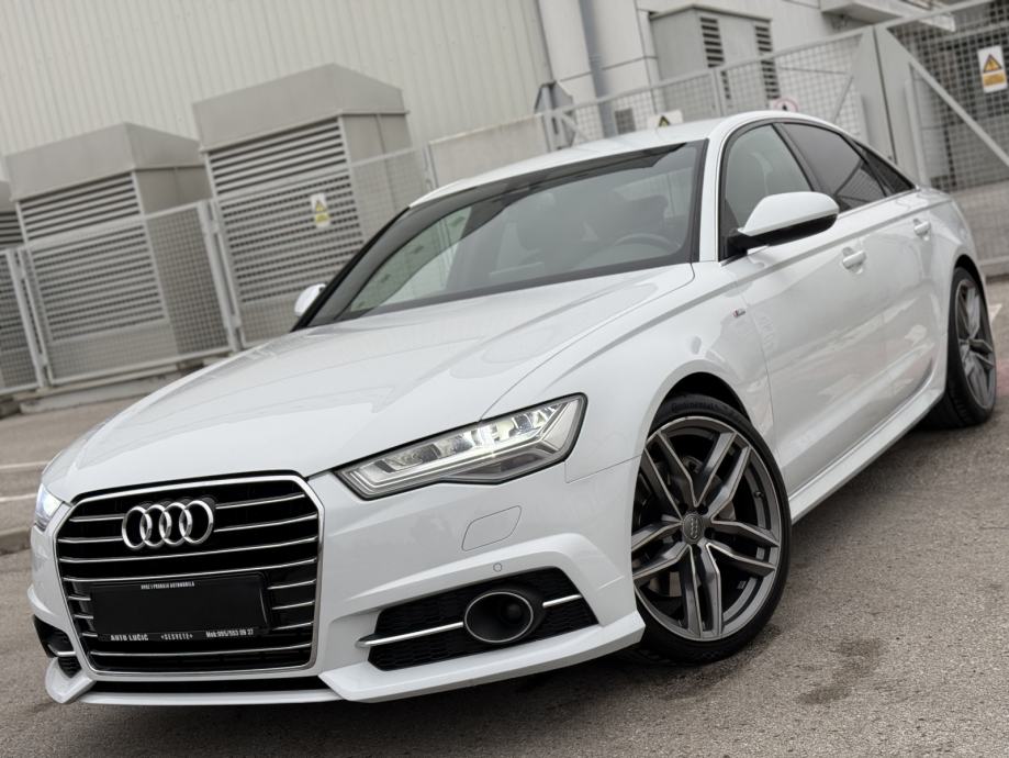 *Audi A6 3,0 TDI QUATTRO*3X S LINE*200KW/280KS*PERLA BIJELI*SERVISNA**