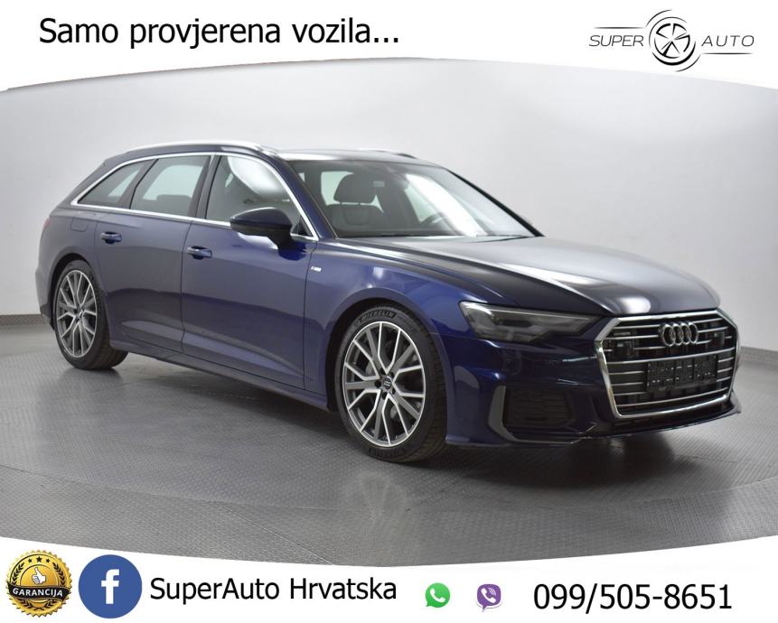 Audi A6 Avant 50 TDI Quat 286 KS, 3X S LINE ZRAČNI+PANO+STDHZ+VIRT+KAM