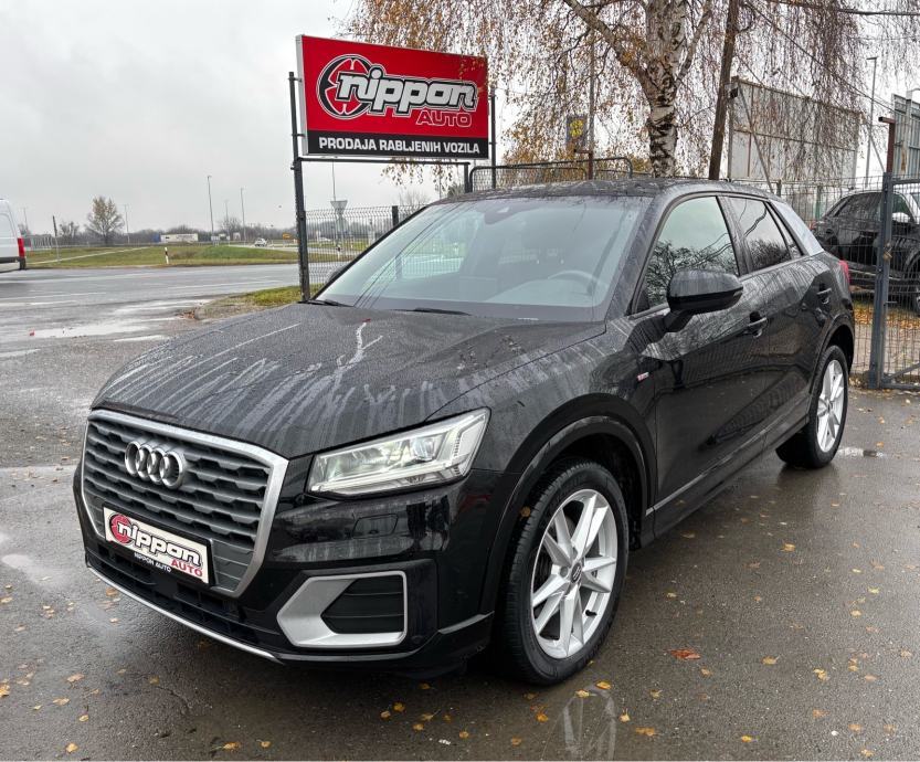 Audi Q2 1,6TDI 3xSline - VIRTUAL - NAVI - RADAR - ALU - 1VL - SERVISNA