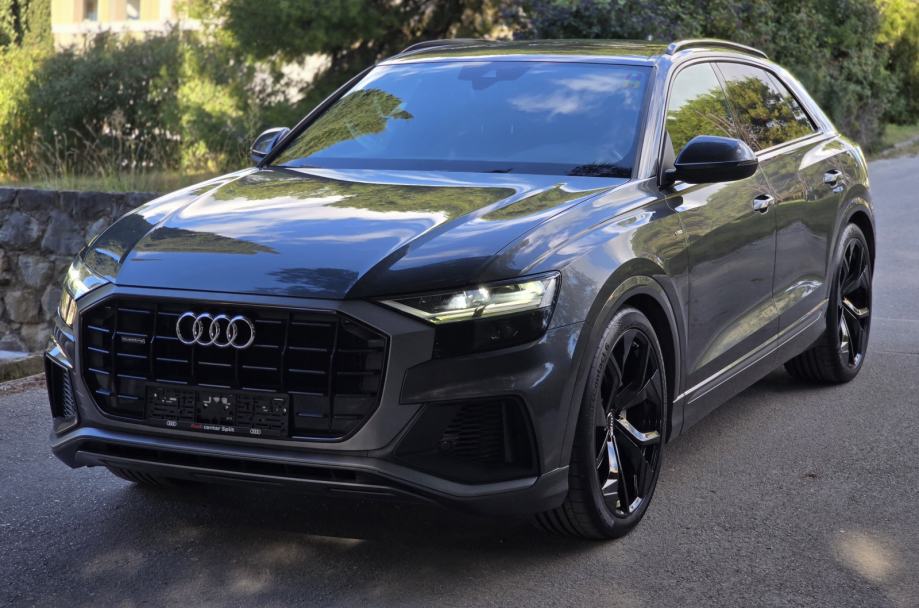 Audi Q8 3.0TDI quattro, 3xS Line, keyless, airmatic, alu 21, kamera