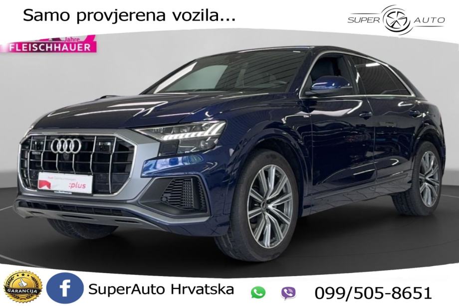 Audi Q8 55 TFSIe quattro Aut. 381 KS, ZRAČNI+ACC+360+GR SJED+LED+VIRT+