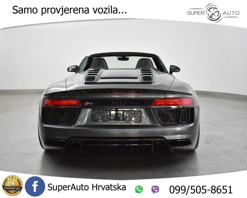 Audi R8 Spyder V10 Plus Quat 610 Ks Keramikvollcarbonvoll 2018 God 3488