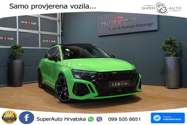 Audi RS3 Sportback 2.5 TFSI Quattro Aut. 400 KS, ACC+KAM+LED+GR SJED+P