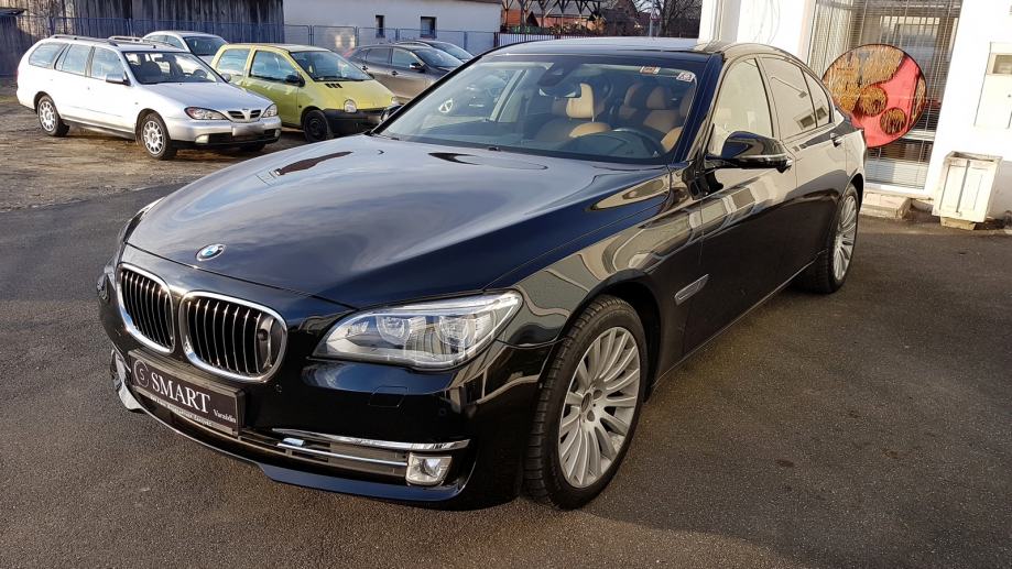 BMW 740Xd -2014,HEAD UP,SOFT CLOSE,PANORAMA,B&O,RADAR,KUKA-SNIŽENO