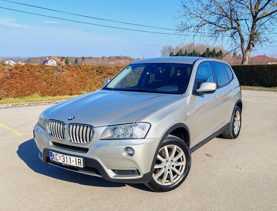 BMW X3 xDrive35d automatik, servisna, svi servisi + računi