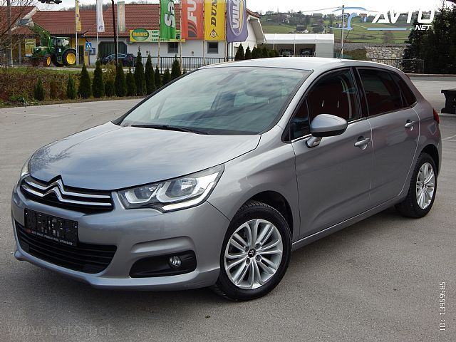 Citroen c4 синий