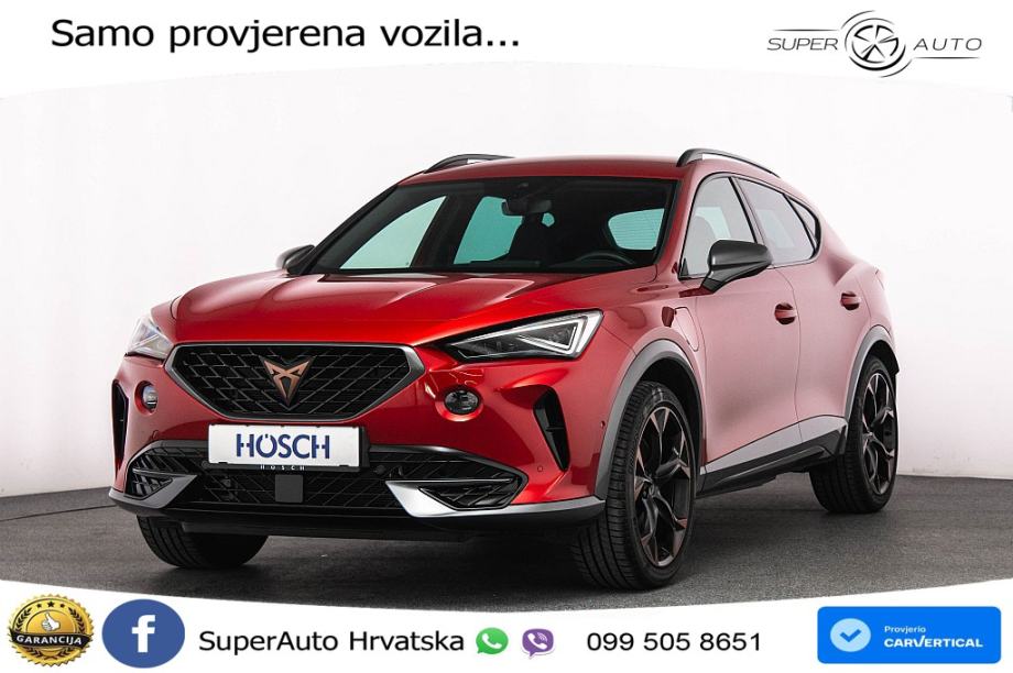 Cupra Formentor 1.4 TSI DSG e-Hybrid VZ 245 KS, ACC+KAM+LED+GR SJED+NA