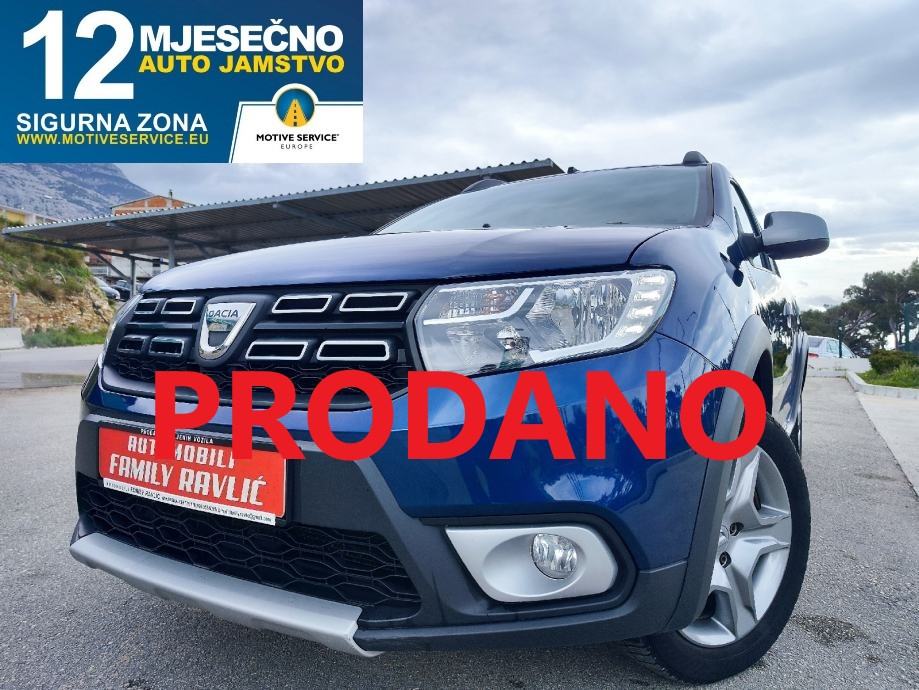 Dacia Logan Stepway 1,5 dCi *2018g*66kw*Led*Navigacija*Kamera*Euro6*