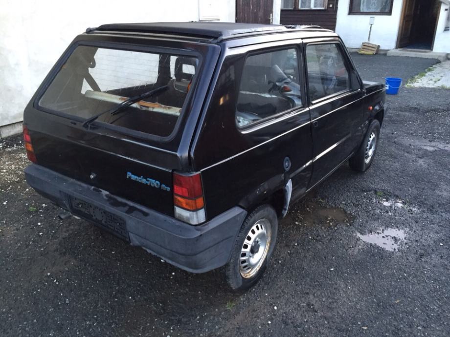 Fiat Panda 750 fire