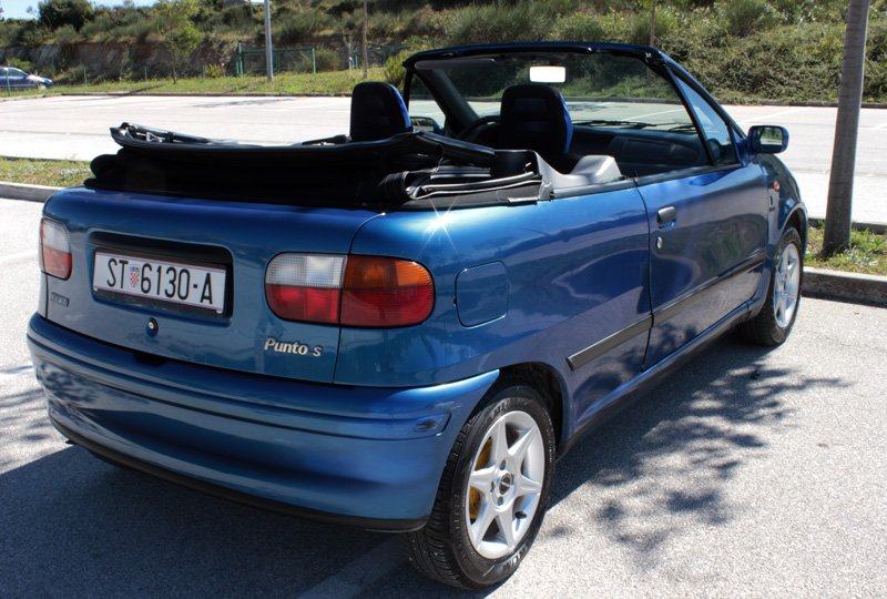 Fiat Punto Cabrio Bertone,odličan - zamjena Pajero,Terrano,Frontera