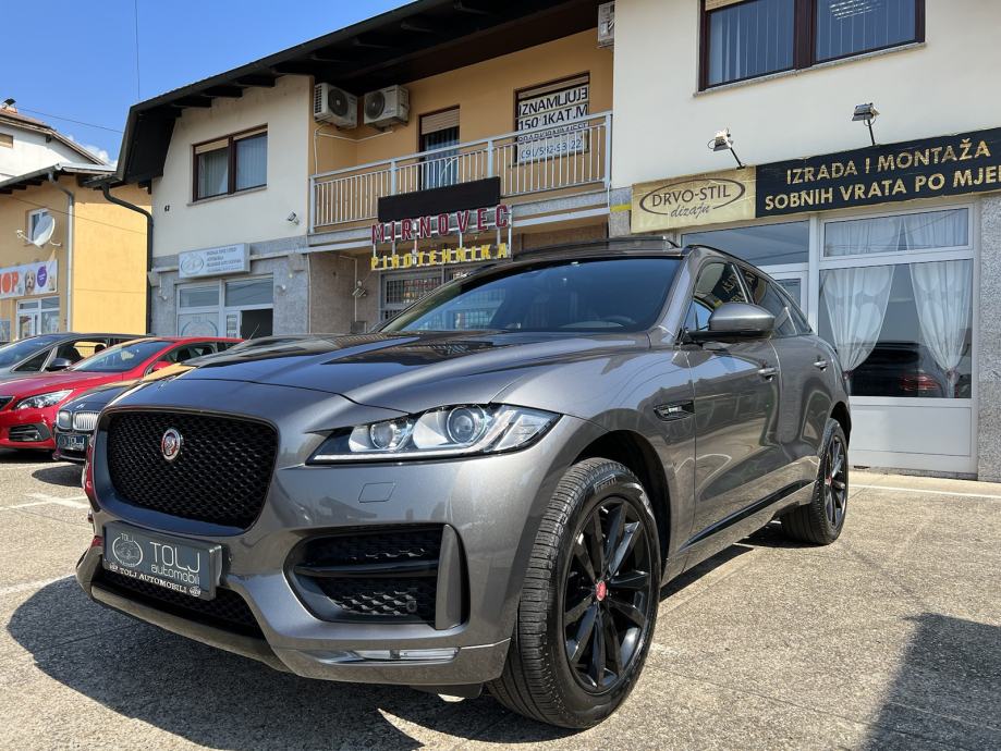 Jaguar F-Pace 2.0d ***R DESIGN***  ***PANORAMA, KOŽA, KAMERA*** *TOP*