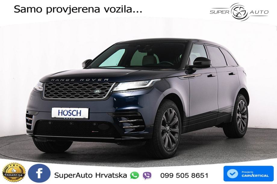 Land Rover Range Rover Velar 2.0 D200 AWD R-Dynamic SE 204 KS, LED+GR