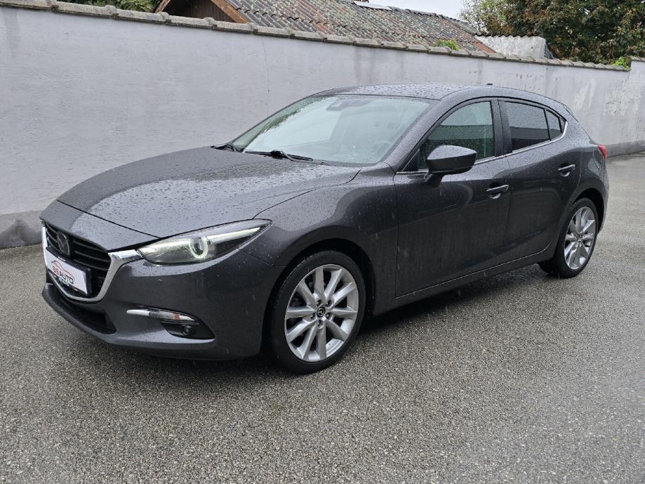 Mazda 3 G120 SPORTS LINE - LED, BOSE, ACC, HUD, navi - JAMSTVO 12 MJ.