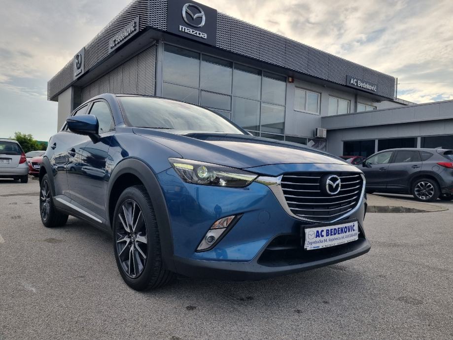 Mazda CX-3 G120 REVOLUTION TOP NAVI KAMERA KOŽA PARKIRNI SERVISNA