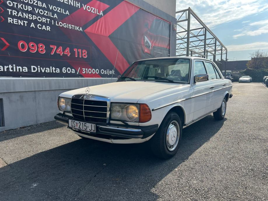 Mercedes-Benz 123 200 D ....SERVO...ŠIBER...SVAKI DAN U UPOTREBI...